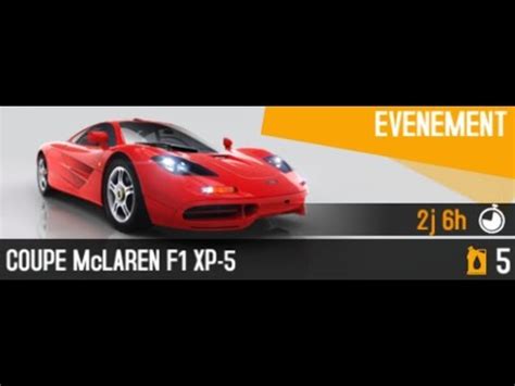 Asphalt 8 McLaren F1 XP 5 1st Race YouTube