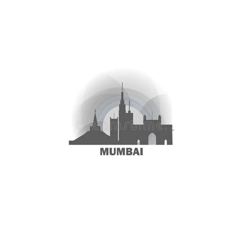 Mumbai City Skyline Vector Logo Icon Stock Vector - Illustration of idea, area: 113794990