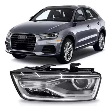 Farol Audi Q3 Ano 2016 2017 2018 2019 Led Esquerdo Parcelamento