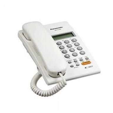 Jual Telepon Meja Kantor Cable Phone Panasonic Kx T Putih