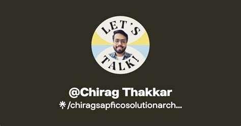 Chirag Thakkar Instagram Linktree