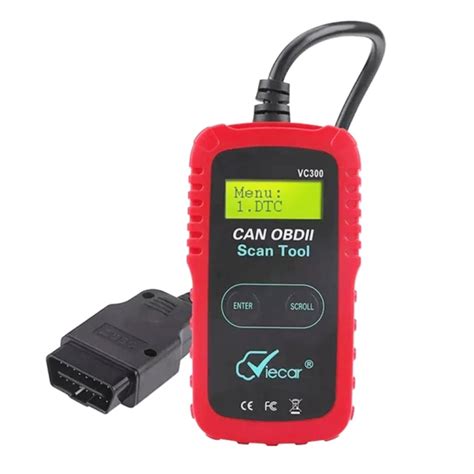 VC300 Detector de fallas para automóviles OBD2 EOBD Lector de códigos