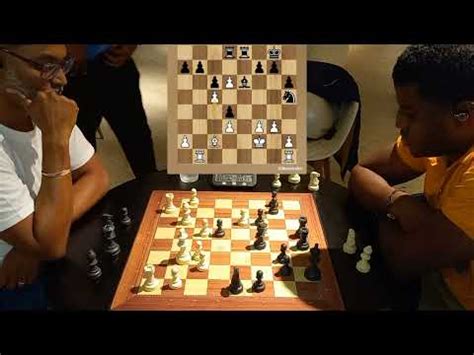 Olivier Vs Cheick Sidy En Blitz Aroma Gelato Une Partie D Checs