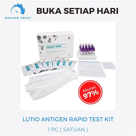 Jual Lituo Covid 19 Antigen Detection Kit Alat Swab Naso Satuan 1 Set