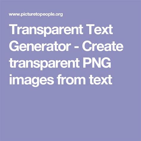 transparent text generator create transparent png images  text