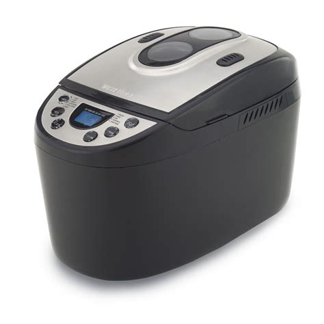 West Bend 41300 Hi Rise Electronic Dual Blade Breadmaker Black Amazon Ca Home And Kitchen