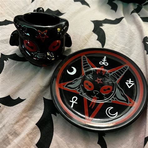 Killstar Baphomet Tea Set Depop