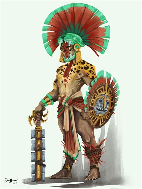 CDC September 2020 - Aztec Warrior, Ella Lyytikäinen | Aztec warrior ...