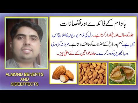 Badam Kay Fayday Aor Nuqsanat In Urdu Hindi Almond Health Benefits