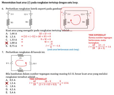 Contoh Soal Listrik Dinamis Kelas 9 Beserta Jawabannya Materi Soal Riset