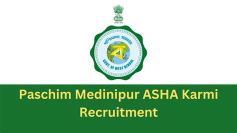 Paschim Medinipur ASHA Karmi Recruitment 2024 Apply Now For 18