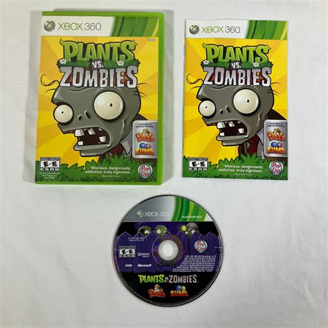 Plants Vs Zombies Original Release Microsoft Xbox 360 2010