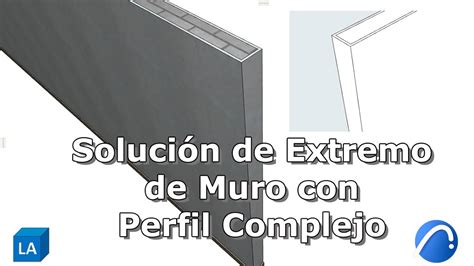 Archicad Solucion De Extremo De Muro Para Perfil Complejo Youtube