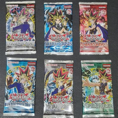 Konami Yu Gi Oh Booster Pack Yugioh X6 Booster Pack Catawiki