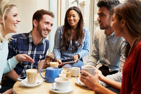 Interesul Oamenilor Pentru Cafea Ca Parte A Unui Stil De Via S N Tos