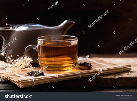 Hot Tea Cup Glass Teapot On Stock Photo Shutterstock
