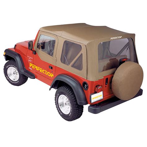 Perfectop Soft Top For Jeep Wrangler Tj Doors