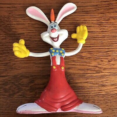 Who Framed Roger Rabbit Bendable Bendy Posable Pvc Figure Disney