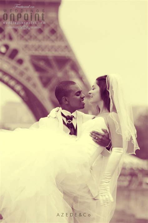 Interracial Couple Bmww Wedding In Paris Love Interracial Marriage Interracial Wedding