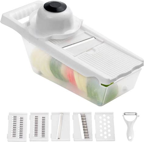 Mandoline De Cuisine Professionnelle Multifonctions 7 En 1 Coupe