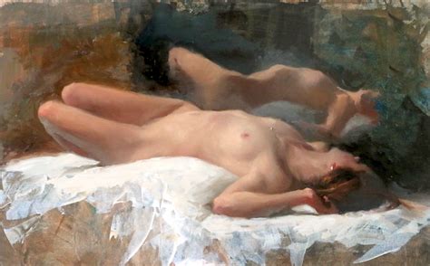 Michael Alford Nude Painting Iii Original Female Figure Oil