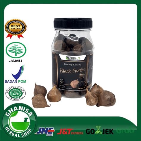 Jual Black Garlic Bawang Hitam Tunggal Bawang Lanang Hitam