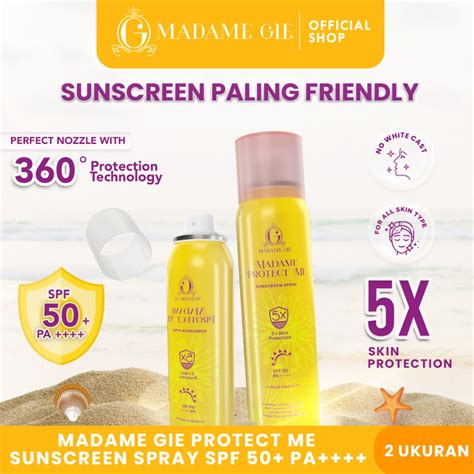 Madame Gie Protect Me Sunscreen Spray SPF50 PA 50ml