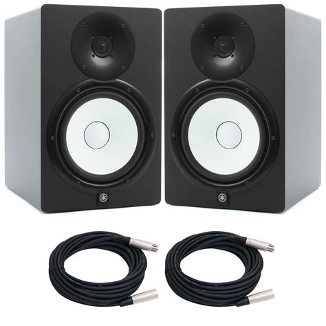 YAMAHA Hs8 Combo Amz 1 XLR Studio Woofer Monitor Pair Black Amazon