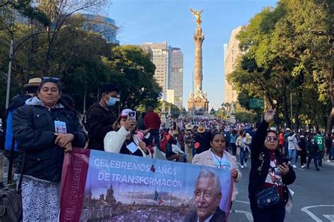 Simpatizantes De Amlo Llenan Glorieta Del Ángel De La Independencia El Siglo De Torreón