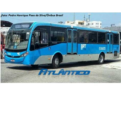 Atl Ntico Transportes Itabuna Bahia Nibus Articulado Portas De