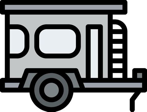 trailer illustration design  vector art  vecteezy