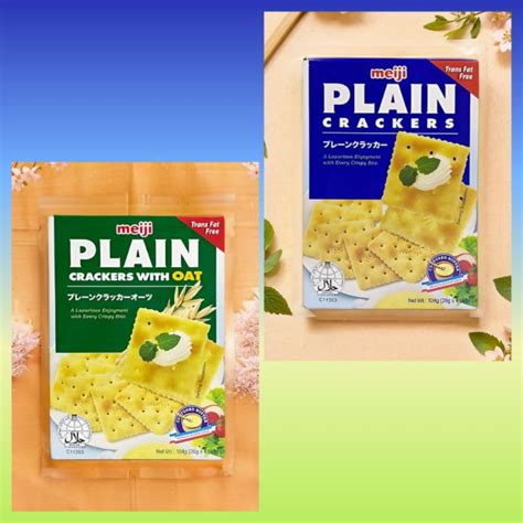 Meiji Plain Crackers 104g | Shopee Philippines