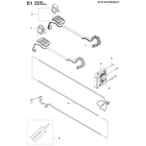 Electrical Assembly For Husqvarna Lihe Hedge Trimmers L S Engineers