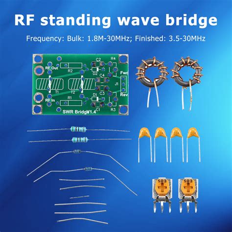 M Mhz Mhz Rf Swr Stehwellenverh Ltnis Br Cke Hochfrequenz