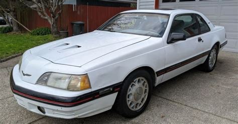 1988 Ford Thunderbird Turbo Coupe Heres What Made It Special