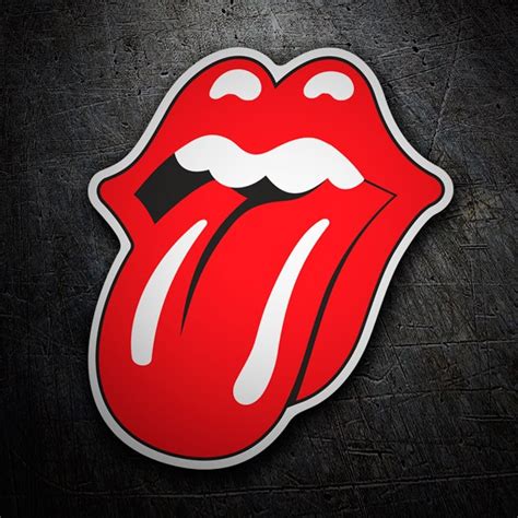 Aufkleber The Rolling Stones Color Webwandtattoo