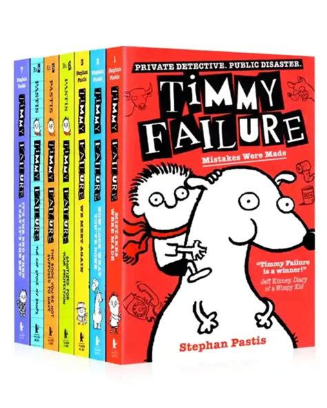 Timmy Failure 7 Books Set by Stephan Pastis - Books Clock