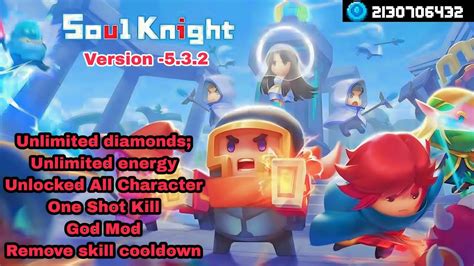 Soul Knight Mod Apk Unlimited Everything Unlocked All Premium Character