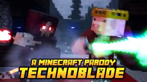 Minecraft Video Technoblade Minecraft Parody Song Of Memories By