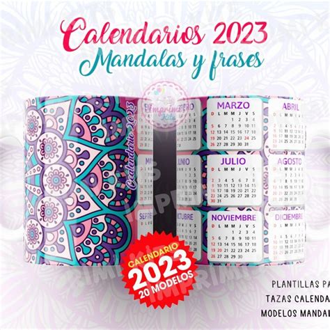 Plantillas Tazas Calendarios 2023 Infantiles Para Sublimar Artofit