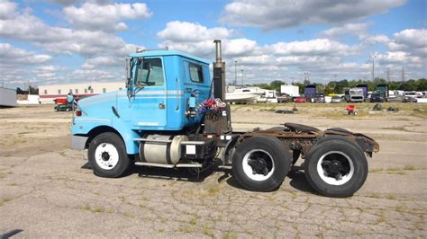 Volvo White Gmc Day Cab Semi Tractor Youtube