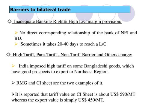 Ppt Economic Synergies Between Bangladesh And North East India