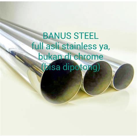 Jual Pipa Stainless 304 2 1 2 Inch OD 63 5 Mm Tebal 1 2 Mm Panjang 6