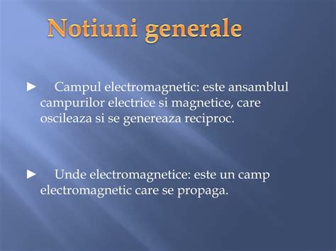 Ppt Undele Electromagnetice Powerpoint Presentation Free Download Id 4056694