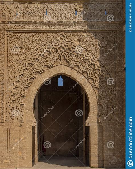 Alte Ruinen Von Chellah Oder Sala Colonia In Rabat Morocco Stockfoto