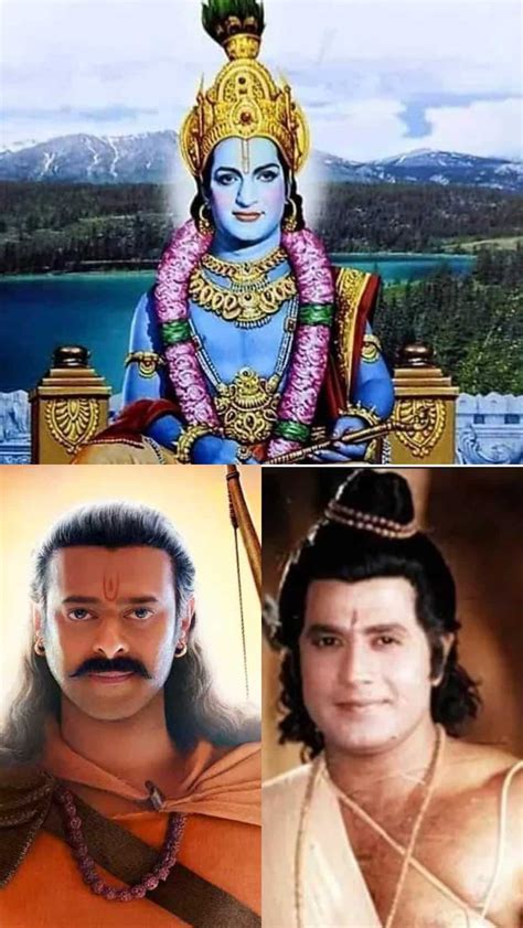 From Ntr And Arun Govil To Prabhas Actors Who Played Lord Rama Before Ranbir Kapoor In Ramayan