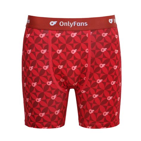 OnlyFans Men's Boxer Brief - Red Vibe | Official Merch