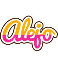 Alejo Logo | Name Logo Generator - Smoothie, Summer, Birthday, Kiddo, Colors Style