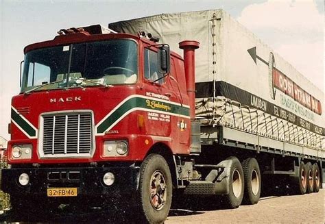 Pin Van Haantje Op Dutch Mack Oude Auto S Vrachtauto Truck