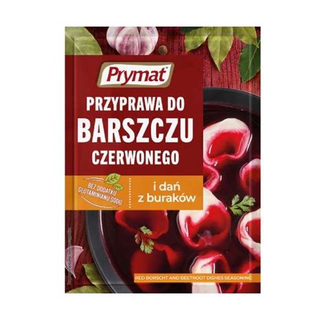 Przyprawa Do Barszczu Czerwonego Prymat 30g Polski Sklep W Norwegii